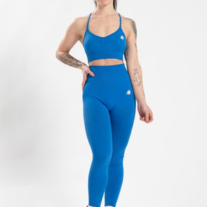 Copy of Gorilla Wear Olivia Seamless Sports Bra - Blue - Urban Gym Wear