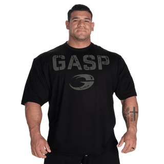 GASP 100% Or NTH Iron Tee - Black - Urban Gym Wear