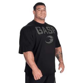 GASP 100% Or NTH Iron Tee - Black - Urban Gym Wear