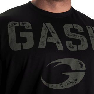 GASP 100% Or NTH Iron Tee - Black - Urban Gym Wear