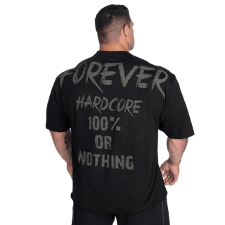 GASP 100% Or NTH Iron Tee - Black - Urban Gym Wear