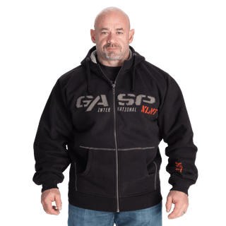 GASP 1,2lbs Hooded Jacket - Black - Urban Gym Wear