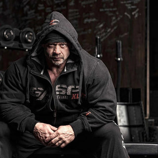 GASP 1,2lbs Hooded Jacket - Black - Urban Gym Wear