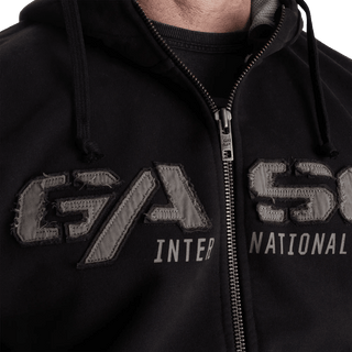 GASP 1,2lbs Hooded Jacket - Black - Urban Gym Wear