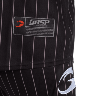 GASP 89 Baseball Tee - Black/Grey - Urban Gym Wear