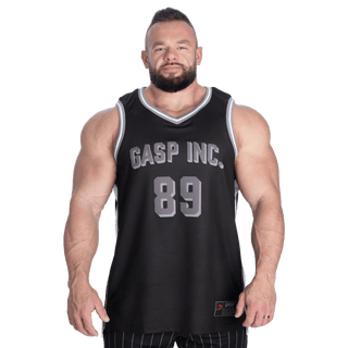 GASP 89 Mesh Tank - Black - Urban Gym Wear