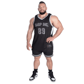 GASP 89 Mesh Tank - Black - Urban Gym Wear
