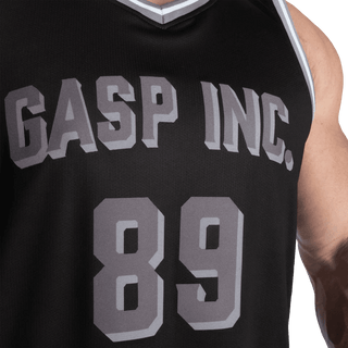 GASP 89 Mesh Tank - Black - Urban Gym Wear
