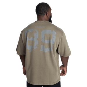 GASP 89 Terry Iron Tee - Washed Green - Urban Gym Wear