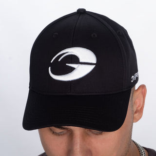 GASP Baseball Cap - Black/White - Urban Gym Wear