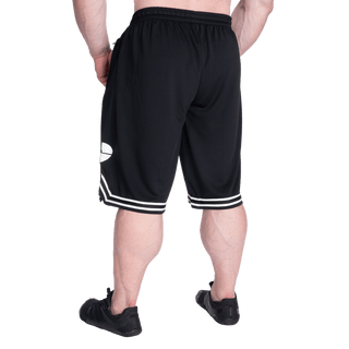 GASP Basketball Iron Shorts - Black/White - Urban Gym Wear