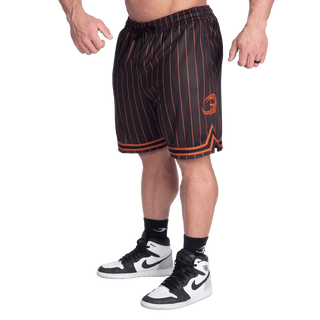 GASP Basketball Shorts - Black/Flame - Urban Gym Wear
