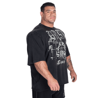 GASP Branch & Johnnie Tee - Black - Urban Gym Wear