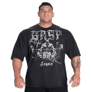 GASP Branch & Johnnie Tee - Black - Urban Gym Wear