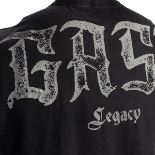 GASP Branch & Johnnie Tee - Black - Urban Gym Wear