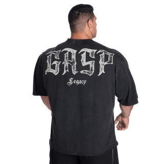 GASP Branch & Johnnie Tee - Black - Urban Gym Wear