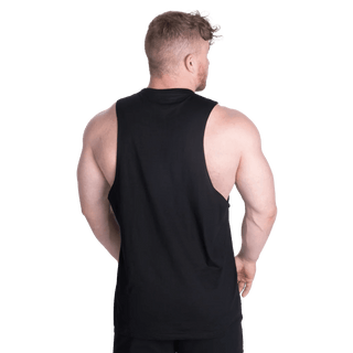 GASP Branch Warren Cut Out Tank - Black - Urban Gym Wear