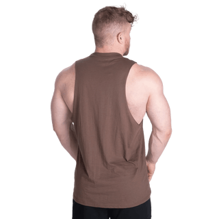 GASP Branch Warren Cut Out Tank - Timber - Urban Gym Wear