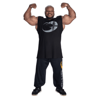 GASP Cadet Tank - Black/Grey - Urban Gym Wear