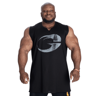 GASP Cadet Tank - Black/Grey - Urban Gym Wear