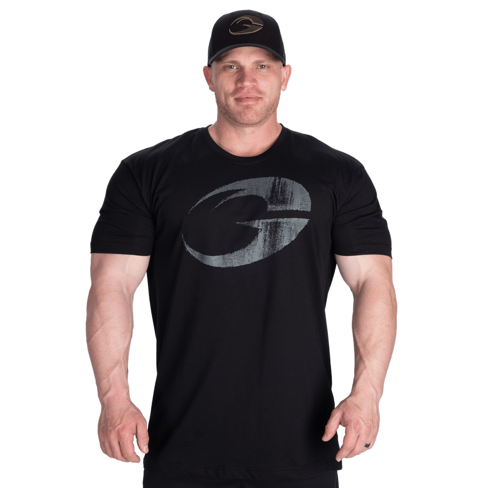 GASP Cadet Tee - Black - Urban Gym Wear