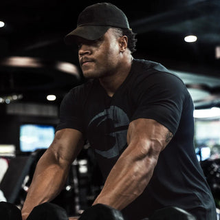 GASP Cadet Tee - Black - Urban Gym Wear