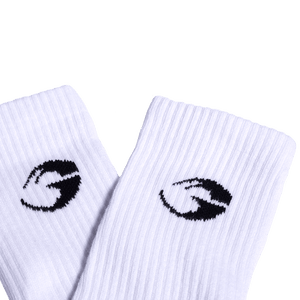 GASP Crew Socks 1-Pack - White - Urban Gym Wear