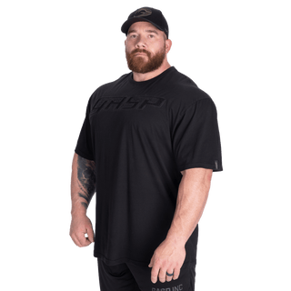 GASP Distressed Original Tee - Washed Black - Urban Gym Wear