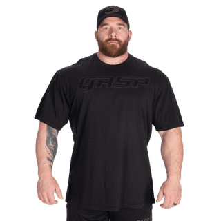 GASP Distressed Original Tee - Washed Black - Urban Gym Wear