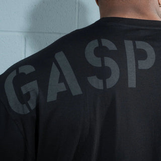GASP Division Iron Tee - Black - Urban Gym Wear