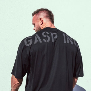 GASP Division Iron Tee - Black - Urban Gym Wear