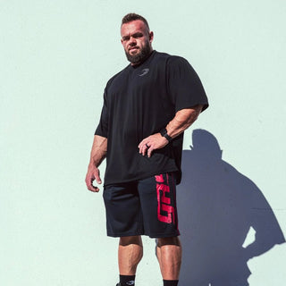 GASP Division Iron Tee - Black - Urban Gym Wear