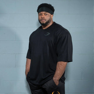 GASP Division Iron Tee - Black - Urban Gym Wear