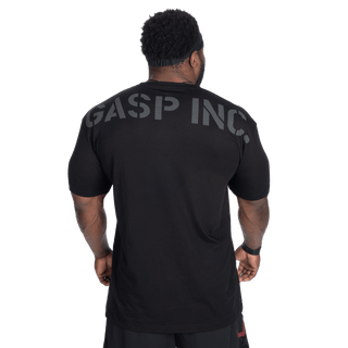 GASP Division Standard Tee - Black - Urban Gym Wear