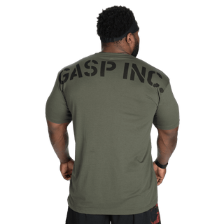 GASP Division Standard Tee - Deep Forest - Urban Gym Wear