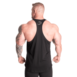 GASP Essential T-Back - Black/Grey - Urban Gym Wear