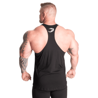 GASP Essential T-Back - Black/White - Urban Gym Wear