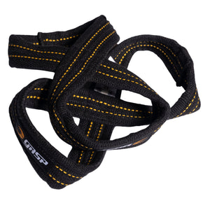 GASP Figure Of 8 Straps - Black - Urban Gym Wear