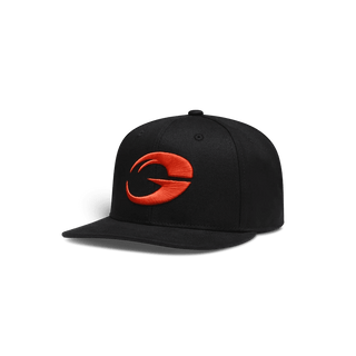 GASP Flatbrim Cap - Black/Flame - Urban Gym Wear