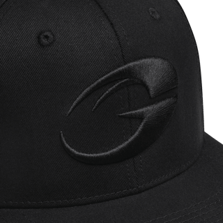 GASP Flatbrim Cap - Black - Urban Gym Wear