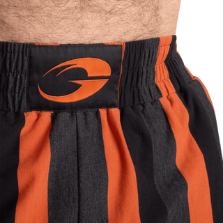 GASP Gym Pant - Flame/Grey/Black - Urban Gym Wear