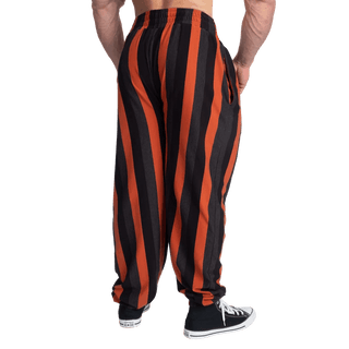 GASP Gym Pant - Flame/Grey/Black - Urban Gym Wear