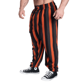 GASP Gym Pant - Flame/Grey/Black - Urban Gym Wear