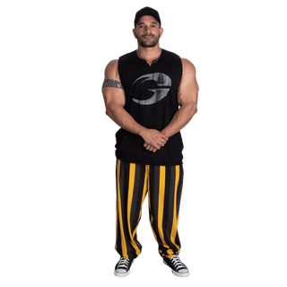 GASP Gym Pant - Yellow/Grey/Black - Urban Gym Wear