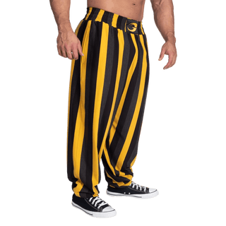 GASP Gym Pant - Yellow/Grey/Black - Urban Gym Wear