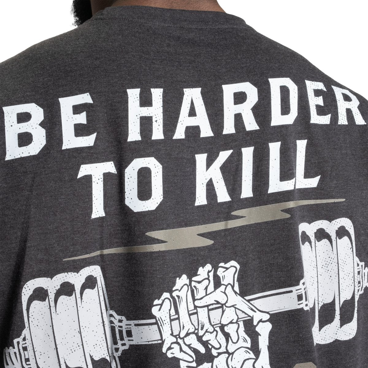 GASP Harder To Kill Iron Tee - Dark Grey Melange – Urban Gym Wear