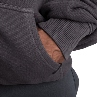 GASP Heavy Classic Hoodie - Washed Black - Urban Gym Wear