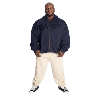 GASP Heavy Classic Hoodie - Washed Navy - Urban Gym Wear