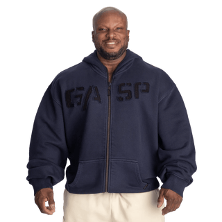 GASP Heavy Classic Hoodie - Washed Navy - Urban Gym Wear