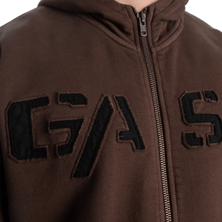GASP Heavy Classic Hoodie - Washed Timber - Urban Gym Wear